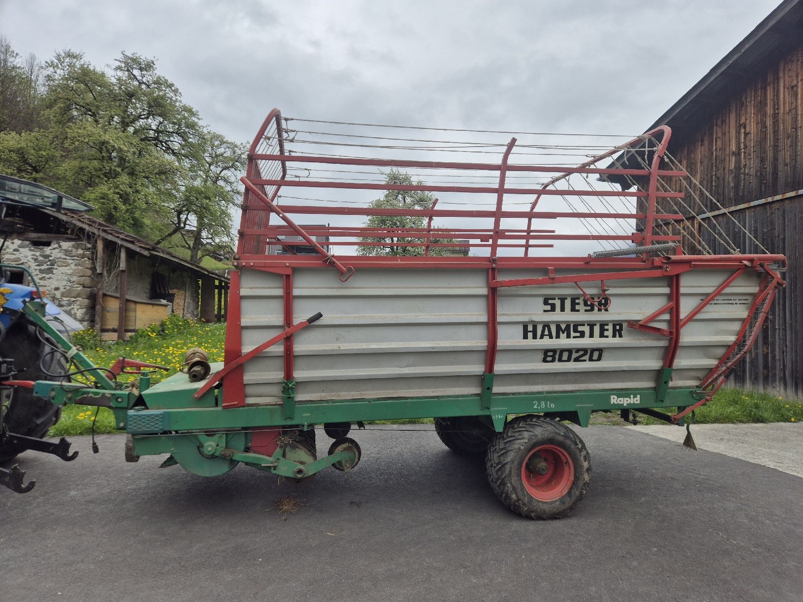 Steyr Rimorchi: Ladewagen Steyr Hamster 8020 – Usato da Attinghausen venduto da franc93 1