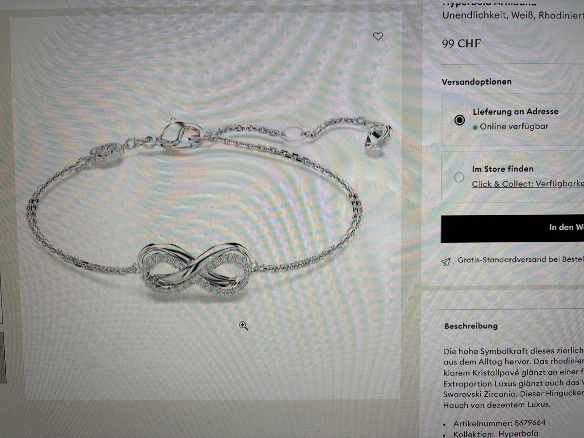 Swarovski Bracciali & Braccialetti: Hyperbola Swarovski Armband – Nuovo e nell'imballaggio originale da Pfäffikon ZH venduto da nor_78ly 2