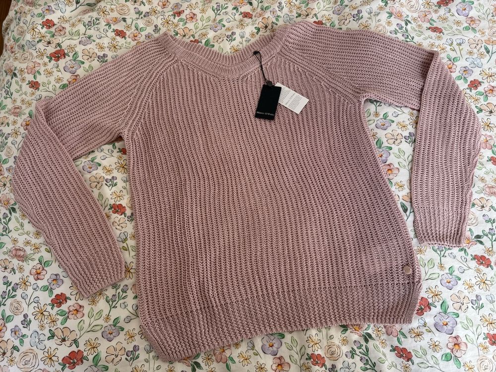Pull court corail Shein – Col haut – Taille L / 40-42 - Vêtements