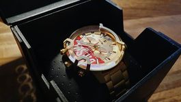 Diesel Griffed Chronograph gold