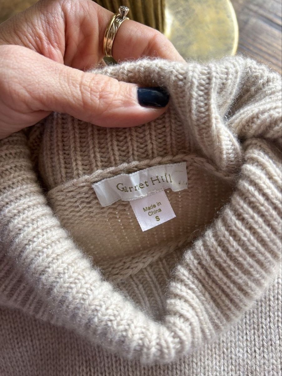 Maglioni & Felpe: Garnet Hill Kaschmir Pullover Beige Rollkragen Gr M Cashmere – Nuovo (secondo la descrizione) da Schaan venduto da Annatina24 2