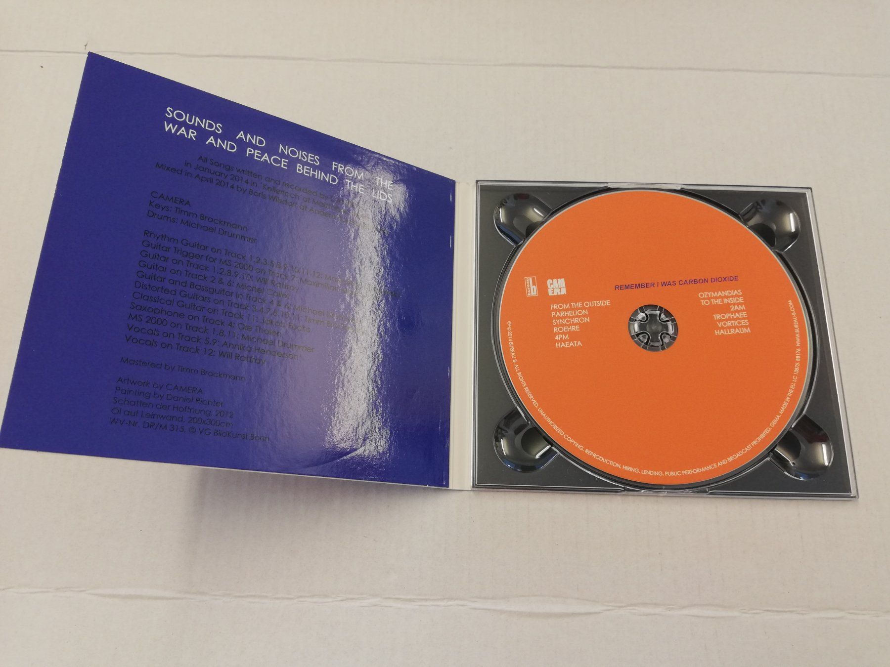 CDs: CAMERA - REMEMBER I WAS CARBON DIOXIDE – Gebraucht aus Bern von Vinylsound.ch 2