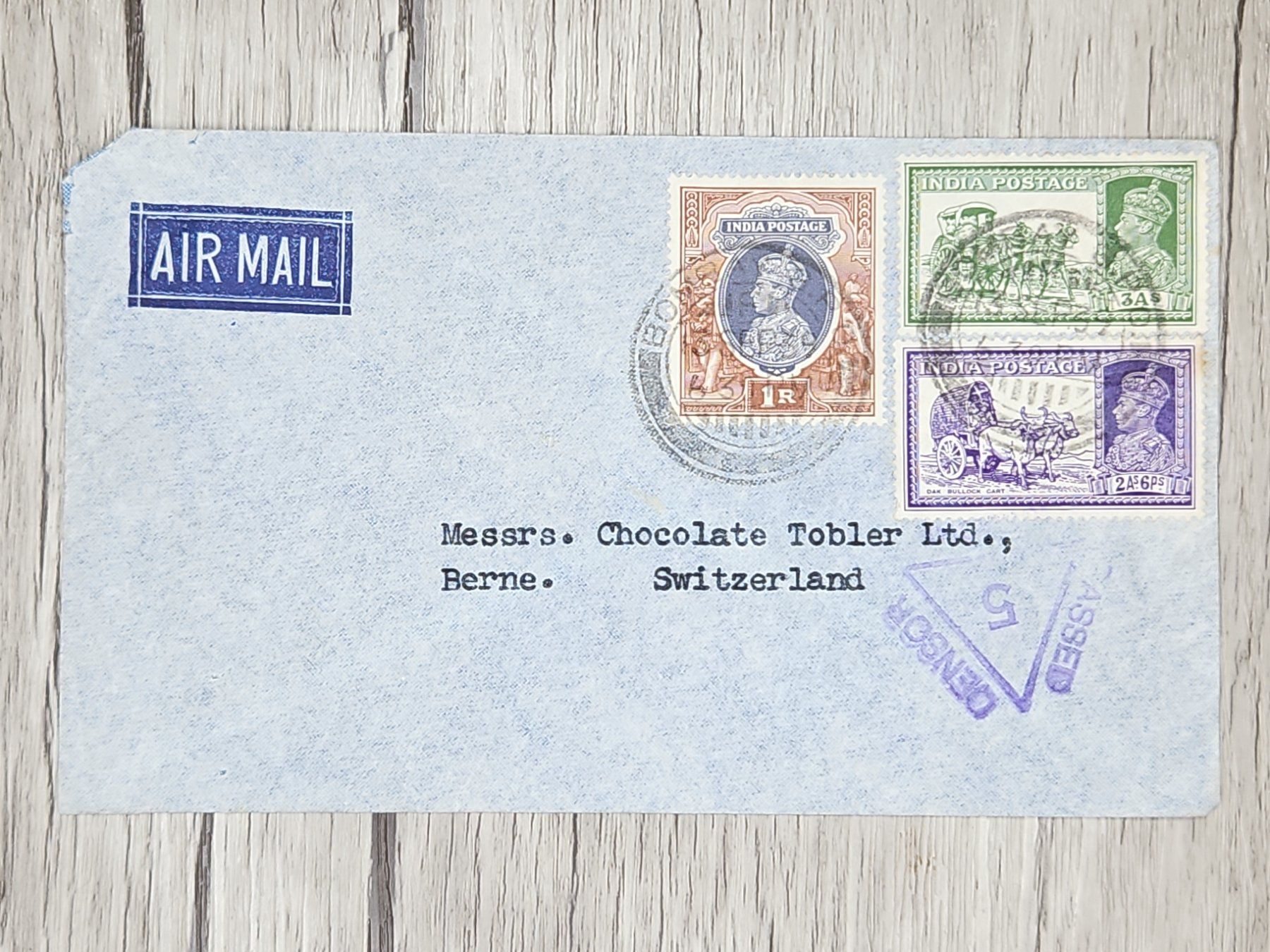 Tutti i francobolli: CL14 Enveloppe + Timbre Inde 19xx – Usato da Cousset venduto da Patrick_Collections
