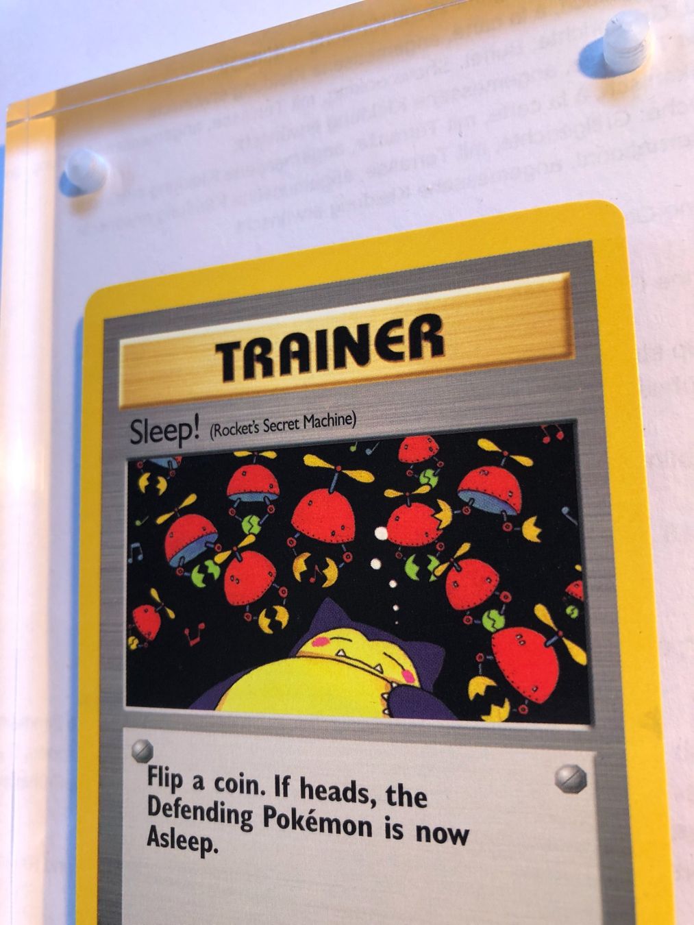 Sammelbilder & Trading cards: Sleep! 1st Team Rocket - MINT - ab 1.- – Gebraucht aus Giubiasco von dan_pr8b 3