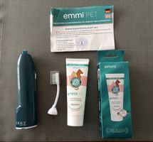 Ultraschall Zahnbürste Emmi-Pet für Tiere mit Zubehör