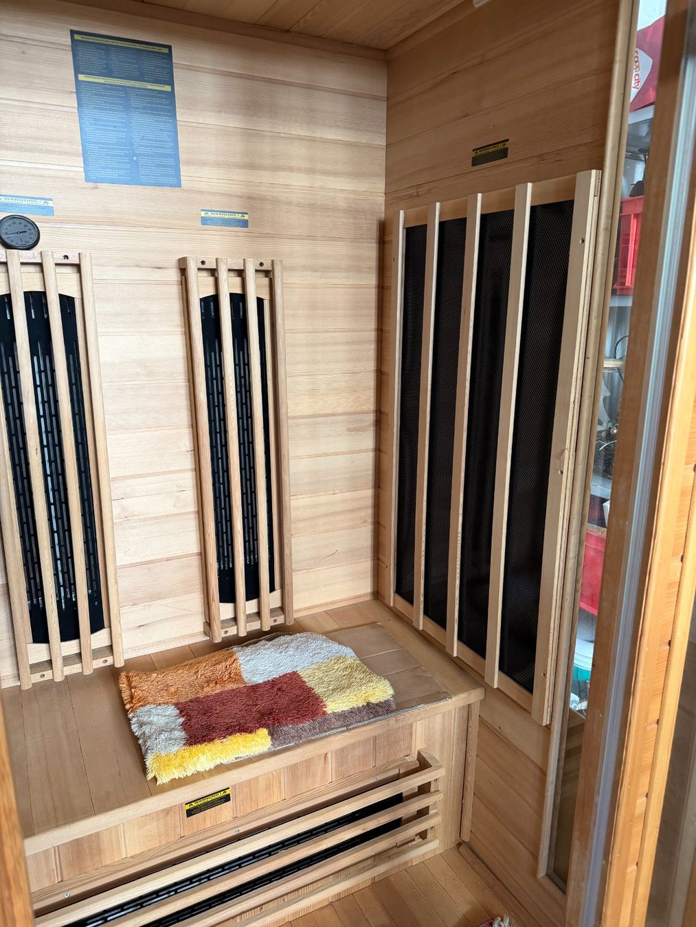 Sauna & Accessori: Infrarotkabine Sauna mit Soundsystem – Usato da Basel venduto da IRMAundFRED 4