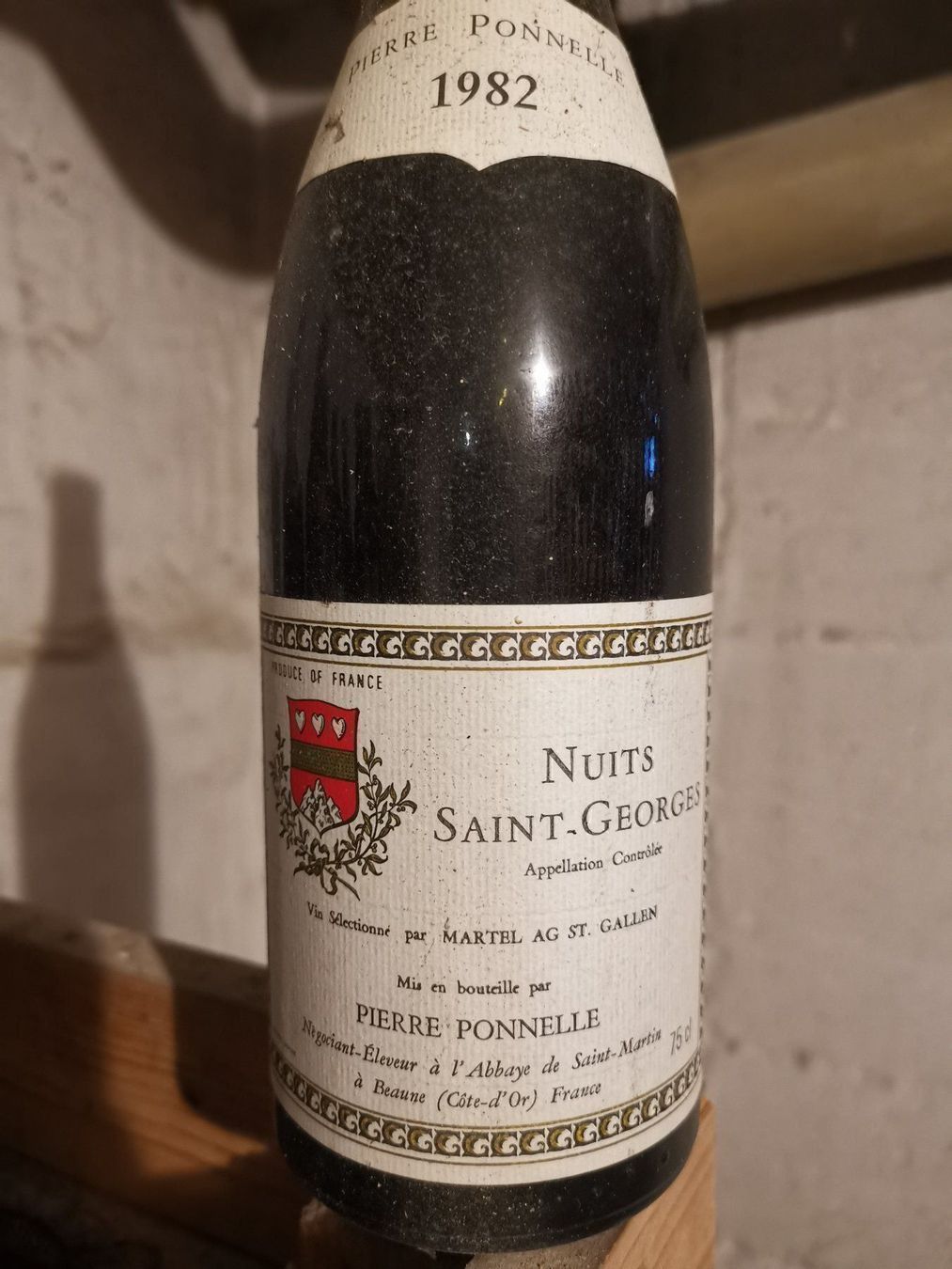 Wein: Nuits-Saint-Georges 1982 Pierre Ponnelle – Neu (gemäss Beschreibung) aus Winterthur von Benz420 1