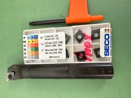Drehhalter, Boring Holder S16/16 & SECO inserts