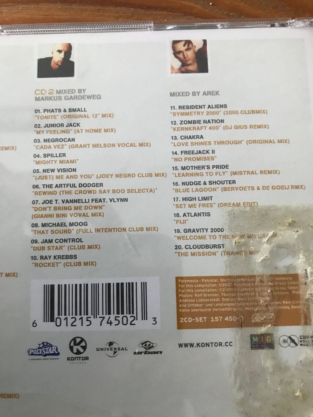 CD: Kontor – Usato da Brunnen venduto da PatrickAndrea 1