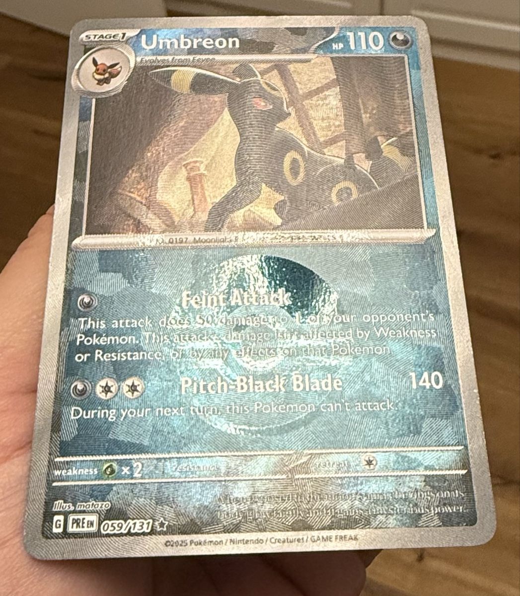 Pokémon Cartes à collectionner: Umbreon 059/131 Master Ball – Prismatic Evolutions – D'occasion à Neuhausen par MP_TCG 2