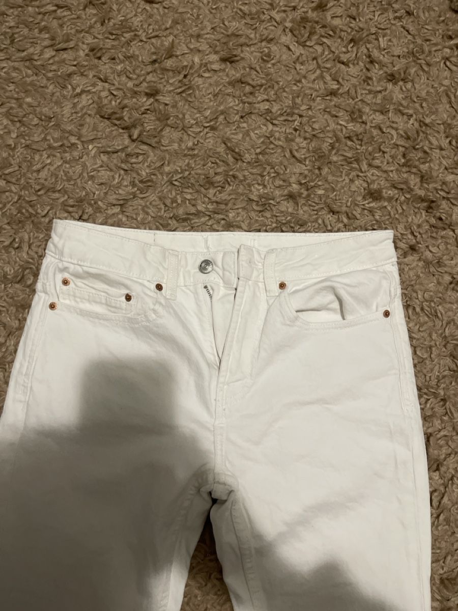 Pull&Bear Hosen: Pull&Bear Damen Jeans, weiss, Slim – Gebraucht aus Unterkulm von AnoliOccasion 2