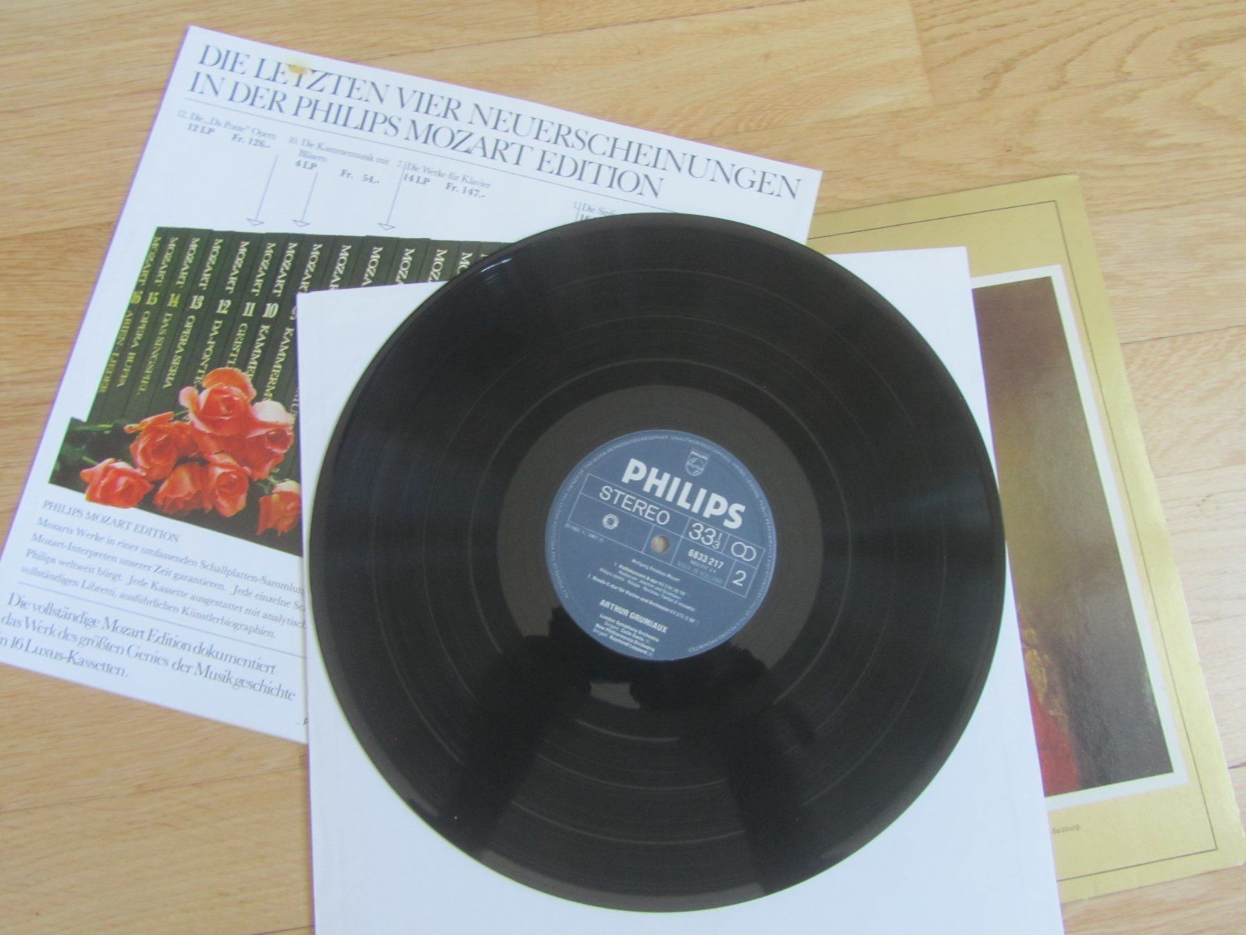 Dischi in vinile: Mozart - Violinkonzerte - Grumiaux - Philips Schallplatte – Usato da Seengen venduto da mikelele 2