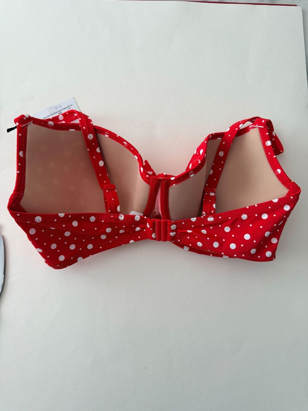 Costumi da bagno & Bikini: POUR MOI, Bikini-Top, Grösse 75E, Farbe Rot/Weiss getupft – Nuovo e nell'imballaggio originale da Rudolfstetten venduto da gst_g7xl 3
