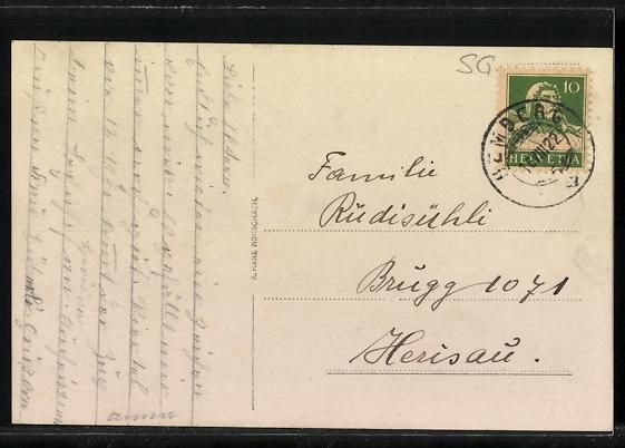 Cartoline postali: Hemberg, Bad Hemberg von einem Hang aus – Usato da Berlin venduto da bartko-reher 1