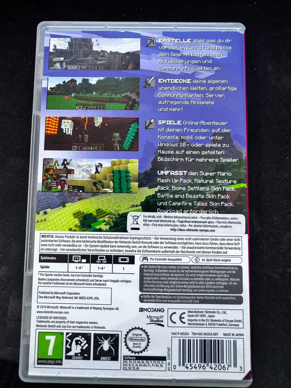 Spiele: Minecraft Nintendo Switch Spiel – Gebraucht aus Winterthur von Tmerve34 2