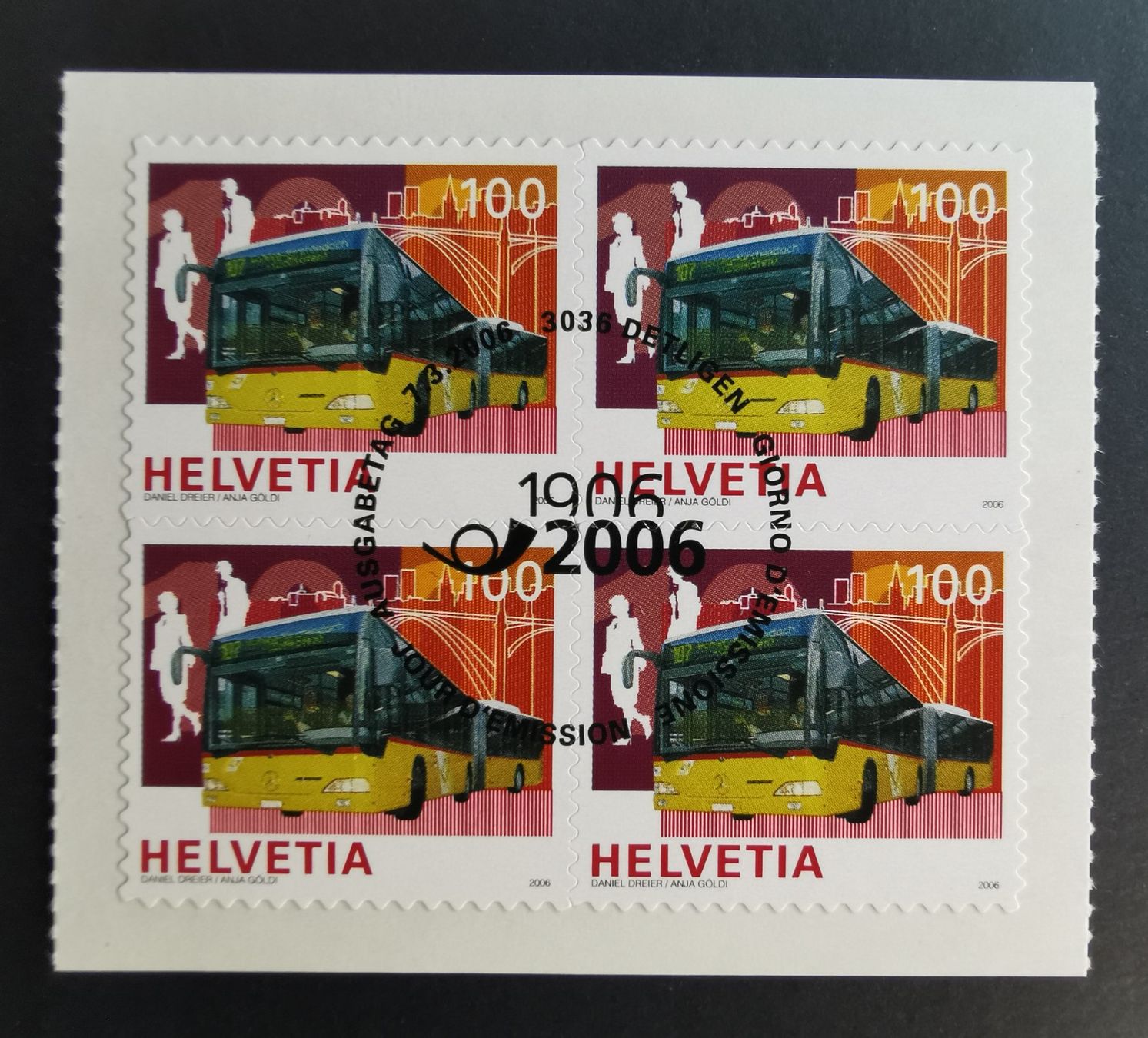Alle Briefmarken: TR85 Timbres Suisse Oblitere 2006 – Gebraucht aus Cousset von Patrick_Collections