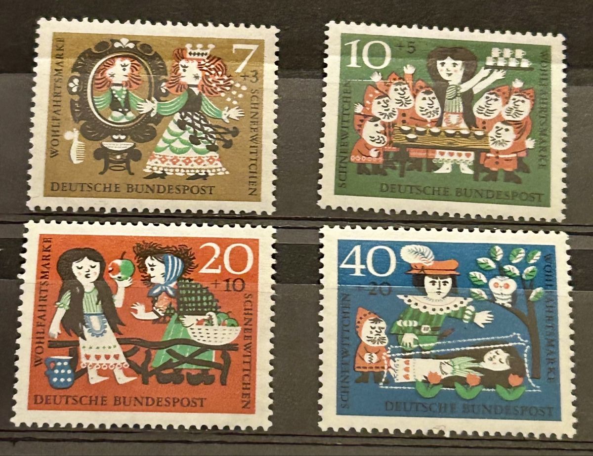 Tutti i francobolli: Série Blanche-Neige, Allemagne – Usato da Petit-Lancy venduto da Pierre_le_voyageur