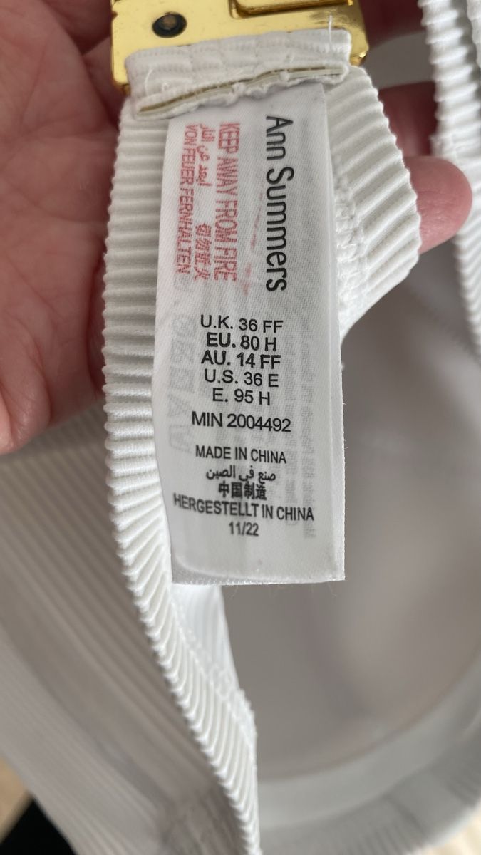 Badekleider & Bikinis: Weisses Ann Summers Bikini 80 H/38 – Gebraucht aus Magden von Gondwina 3