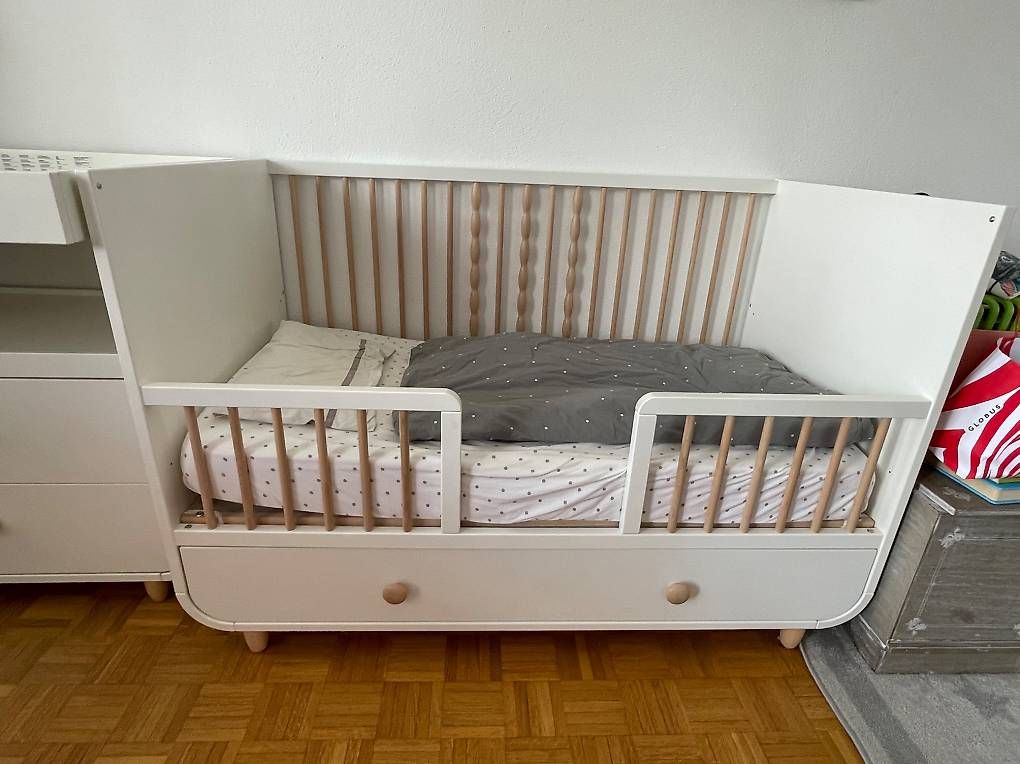 Ikea Letti: Lit évolutif + table à langer – Usato da Chêne-Bourg venduto da jac_22t7 1