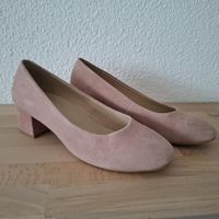 Anna Field Altrosa Wildleder Pumps, Gr. 38
