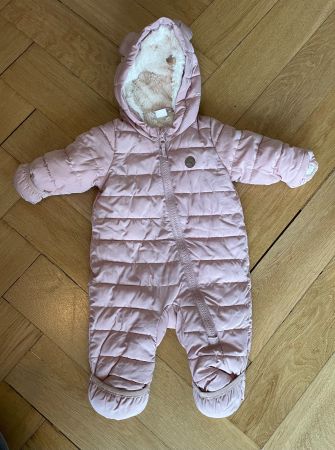 Baby Winter Overall, rosa, Gr. 68, sehr guter Zustand!