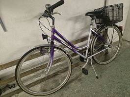 Velo "Tour de Suisse" lila