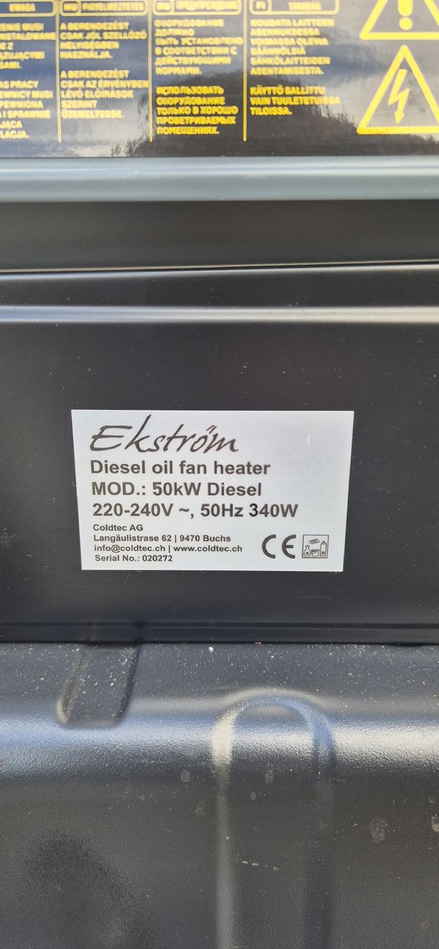 Diesel Heizgeräte: Heizkanone 50kW – Gebraucht aus Weisstannen von Vetsch94 2