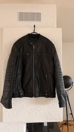 Spirit Motors Motorradjacke Herren Gr. L / 52–54 Lederoptik