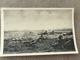 Fotodruck 6x9cm Schlacht in den masurischen Seen 1914