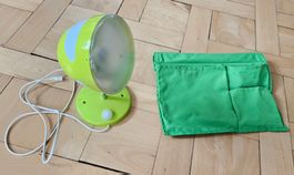 Nachttischlampe für Kleinkinder plus Bett-Organizer