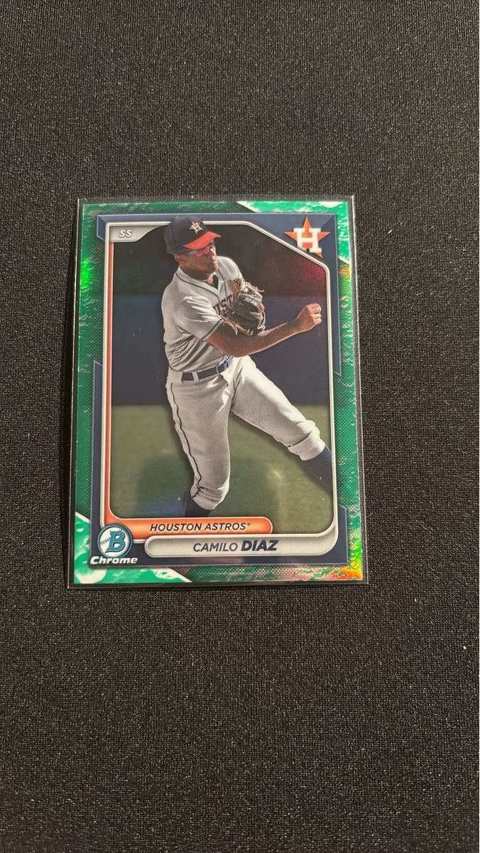 Topps Carte collezionabili: Camilo Diaz - Houston Astros - MLB - Chrome – Usato da Kaiseraugst venduto da Baum_12