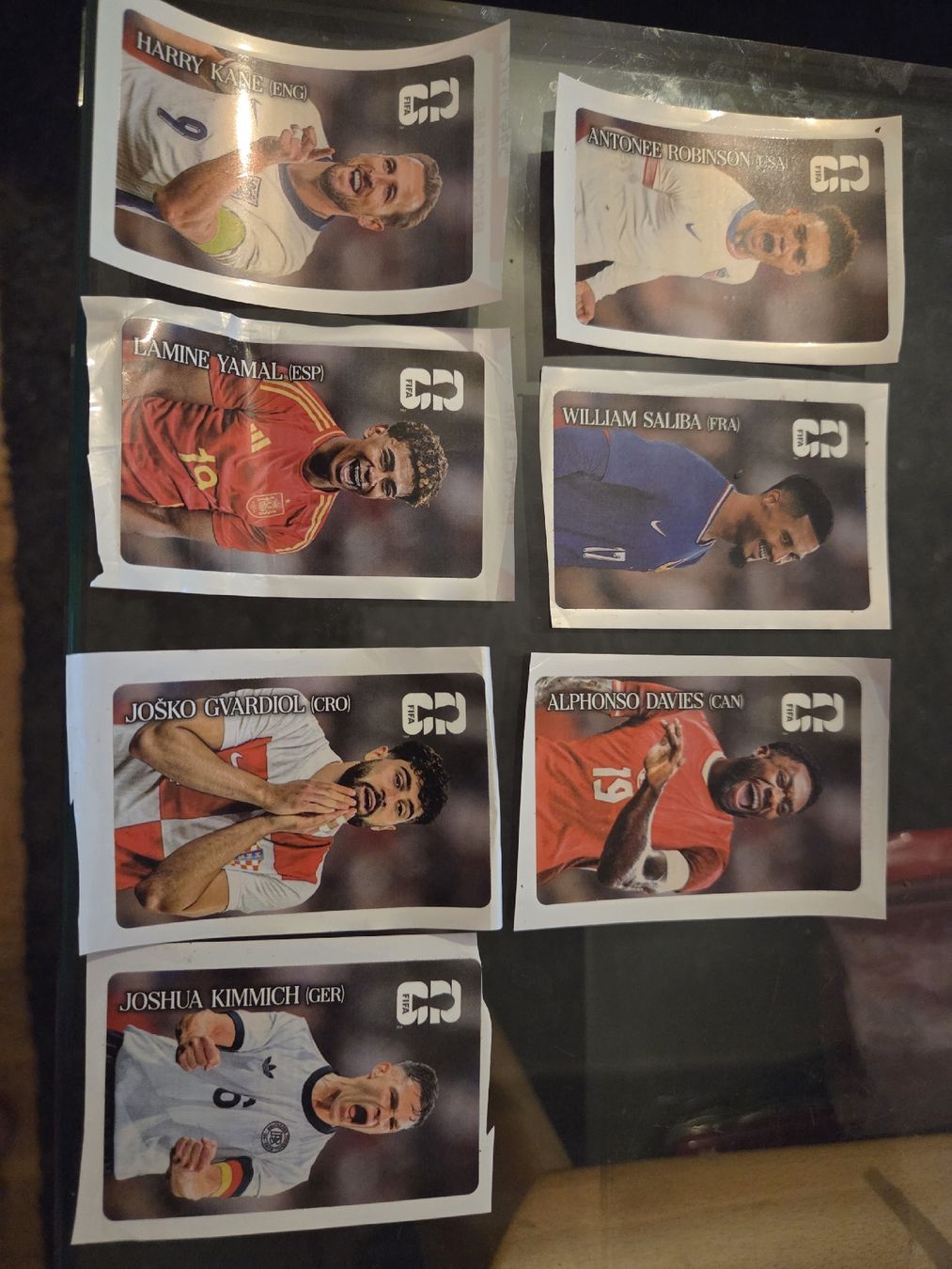 Panini Carte collezionabili: 7x Coca Cola Sticker WM 2026 – Usato da Riehen venduto da str_2msn