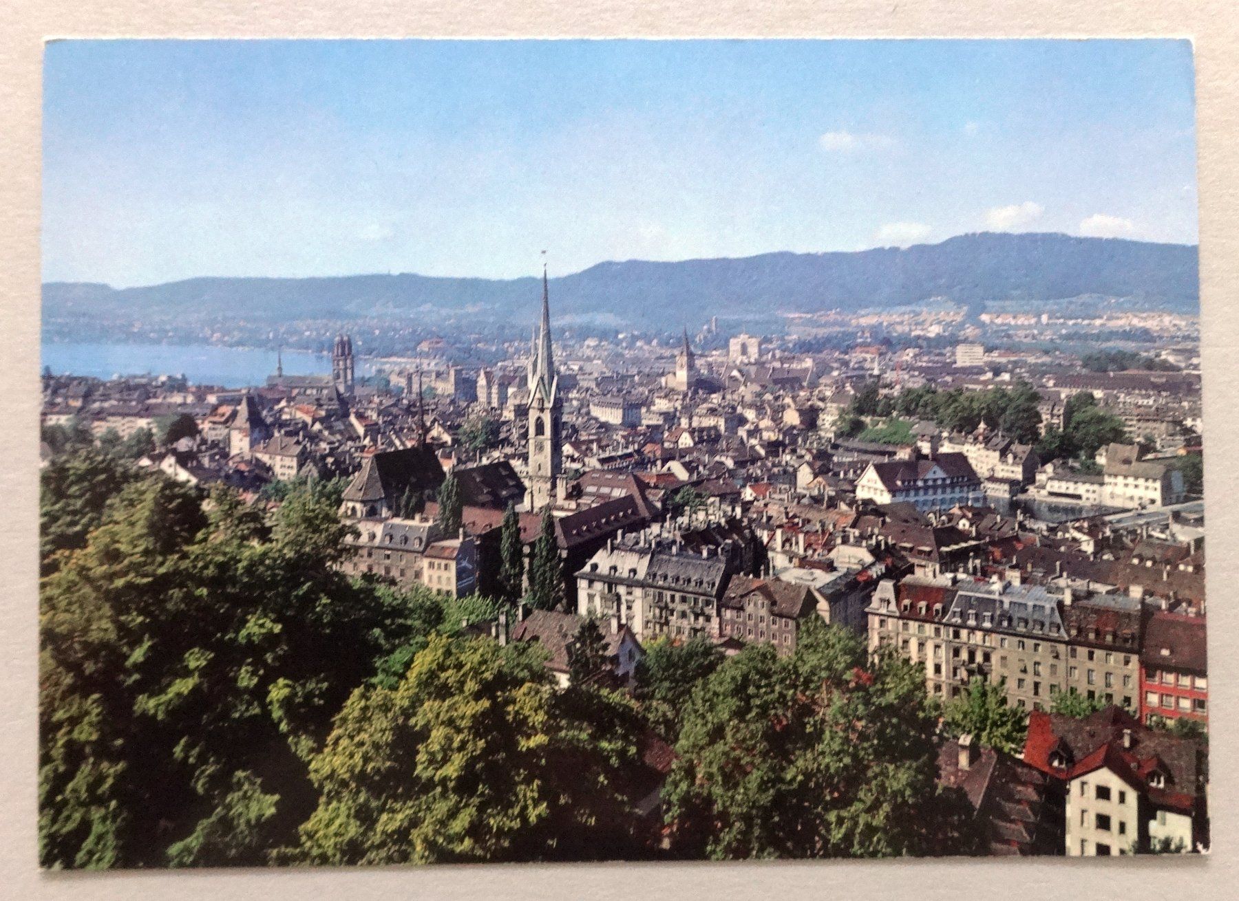 Cartoline postali: Zürich – Usato da Fétigny venduto da Billy2miny