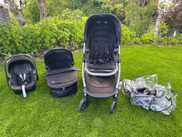 Maxi Cosi Kinderwagen und Auto Babyschale