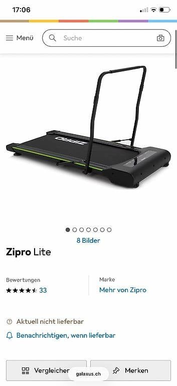Hometrainer: Zipro Laufband lite – Usato da Basel venduto da fme_mf8g 3