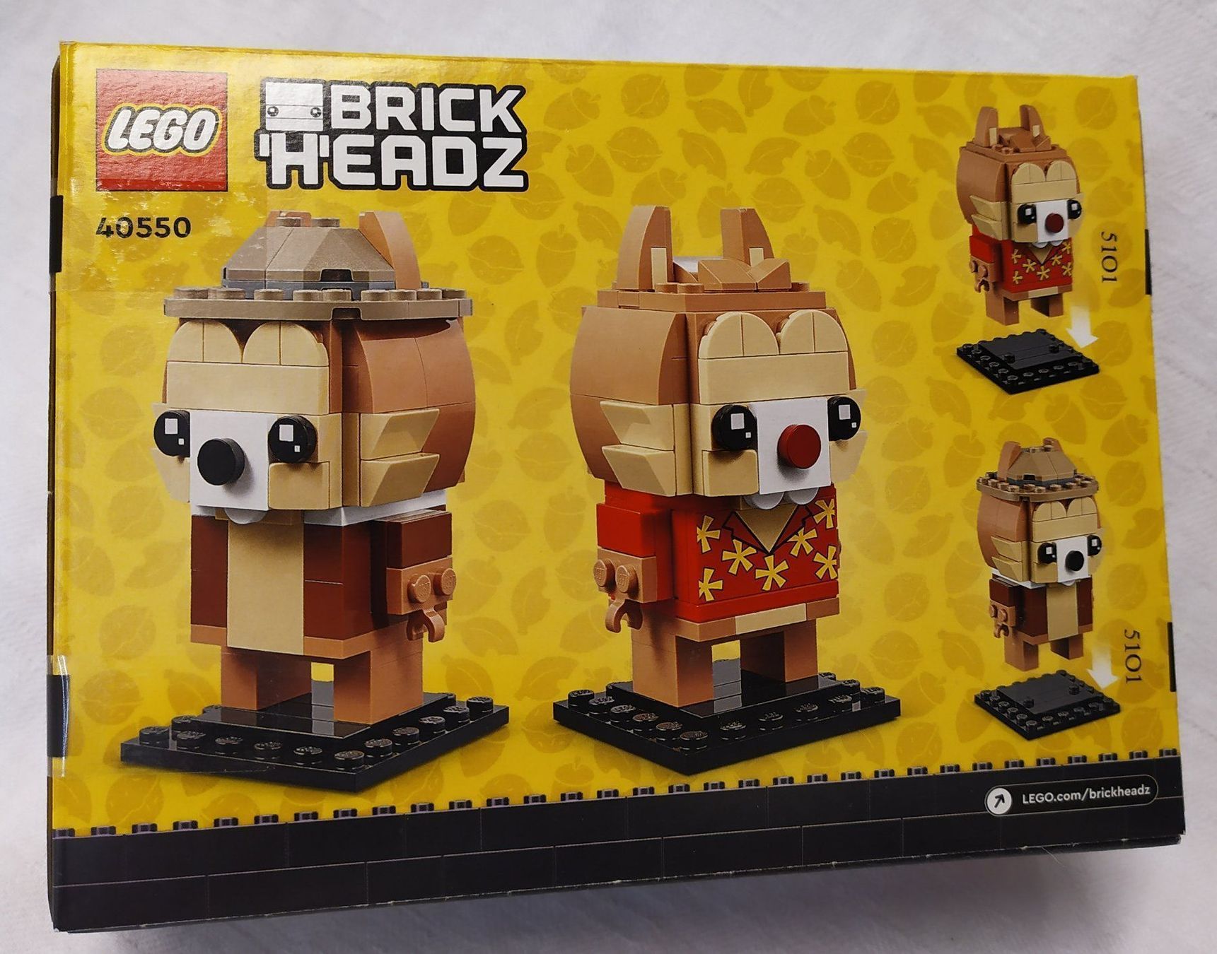 Lego Kit di costruzioni: LEGO 40550 BrickHeadz, Chip & Chap – Nuovo e nell'imballaggio originale da Schlatt TG venduto da AndrTra 1