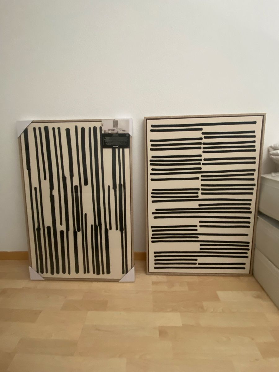 Foto & Immagini: 2 Stück Bildern Modern – Nuovo (secondo la descrizione) da Cham venduto da sabami