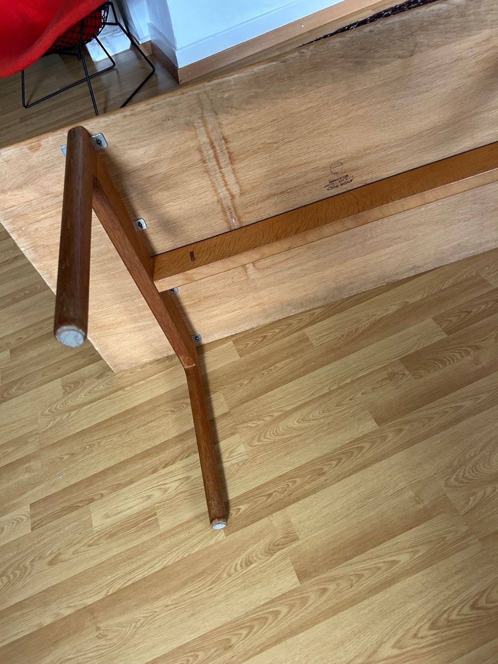 Tische: SUPERBE Design scandinave table de salon HANS WEGNER – Gebraucht aus Roche VD von luc_jwm5 3