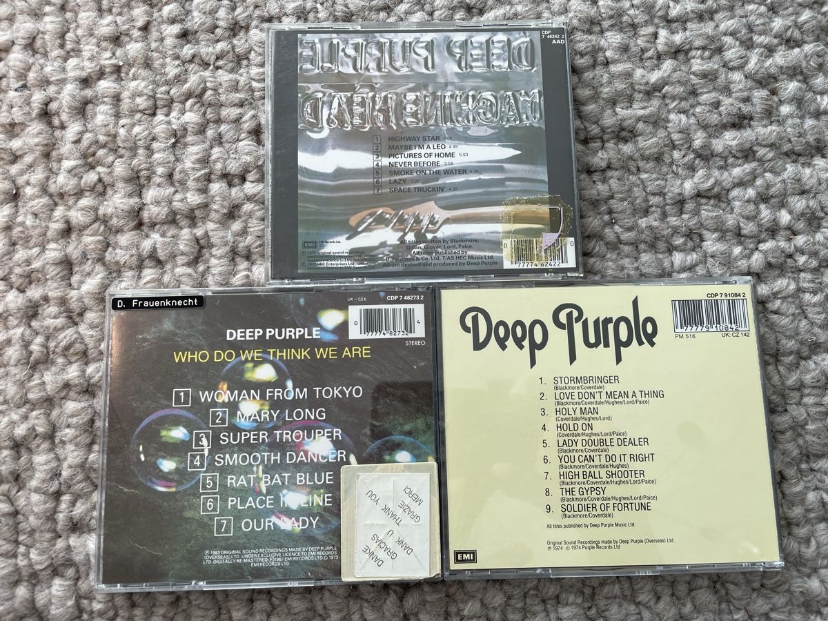 CD: 3x Deep Purple  – Nuovo (secondo la descrizione) da Reinach AG venduto da trigger7811 2