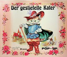 Der gestiefelte Kater  Pop-up  Hemma Verlag o. J. Rarität