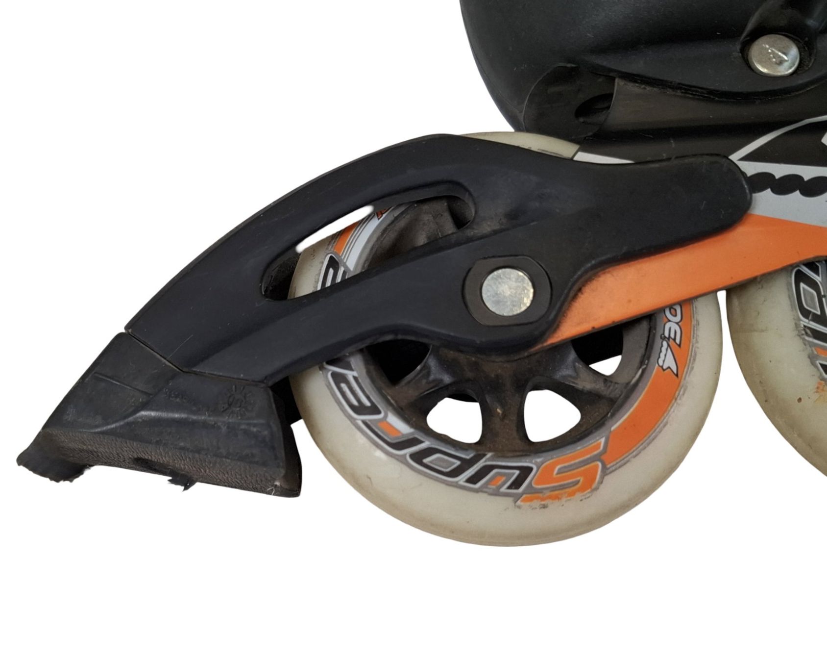 Inline-Skating & Rollschuhe: ROLLERBLADE Macroblade 100 orange Gr. 44 – Gebraucht aus Wil SG von Restwert_Wil 6
