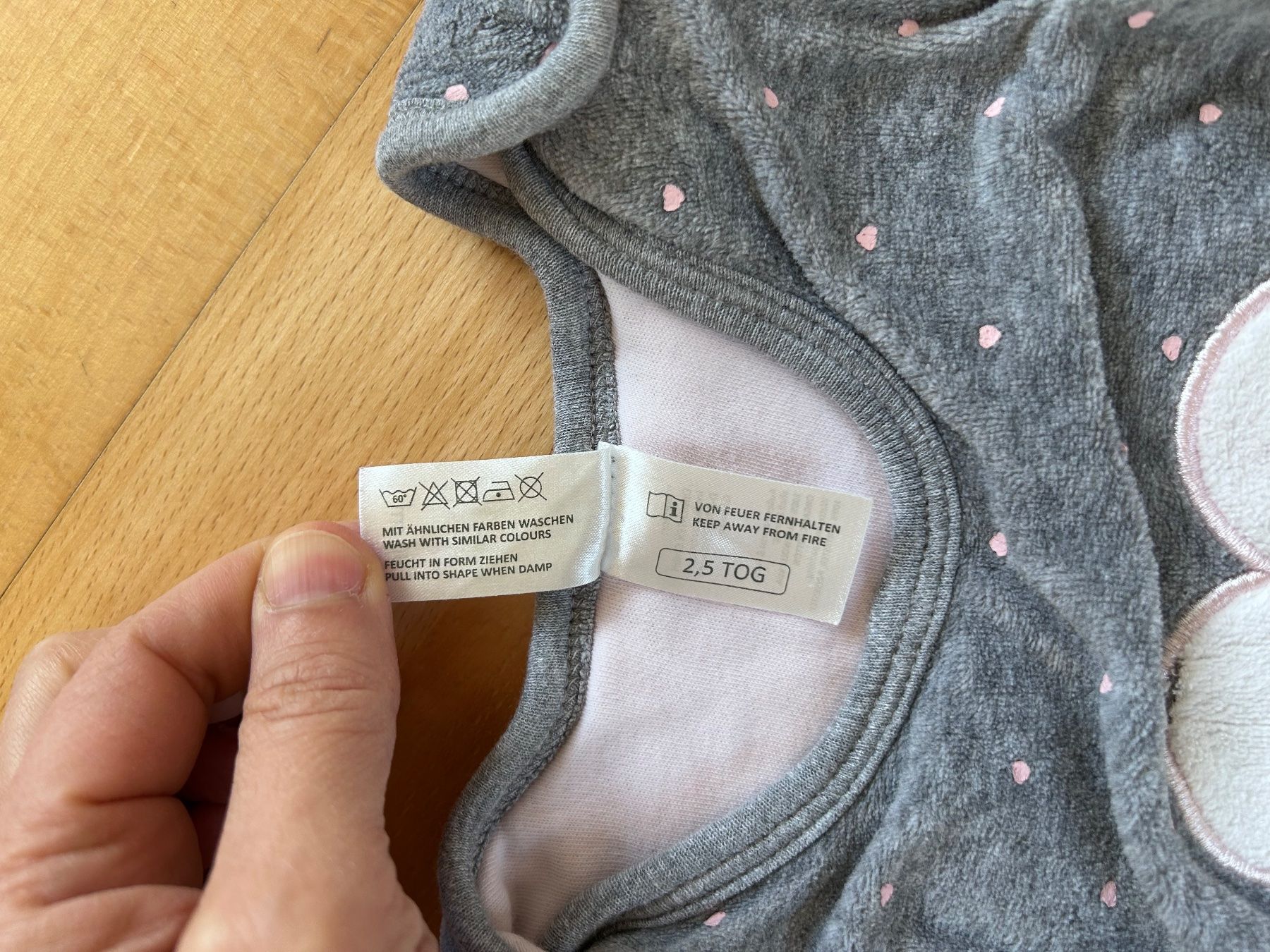 Schlafsäcke: Schlafsack 90cm, 2,5 TOG, Herz – Gebraucht aus Winterthur von ela_qbz6 1