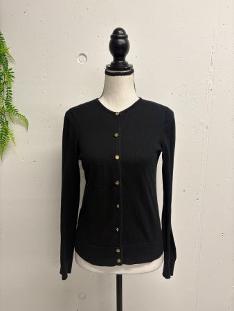 Lauren Ralph Lauren Strickjacke schwarz Gr. XS Cardigan