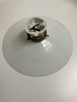 Lampe weiss Glas Deckenlampe  guter Zustand