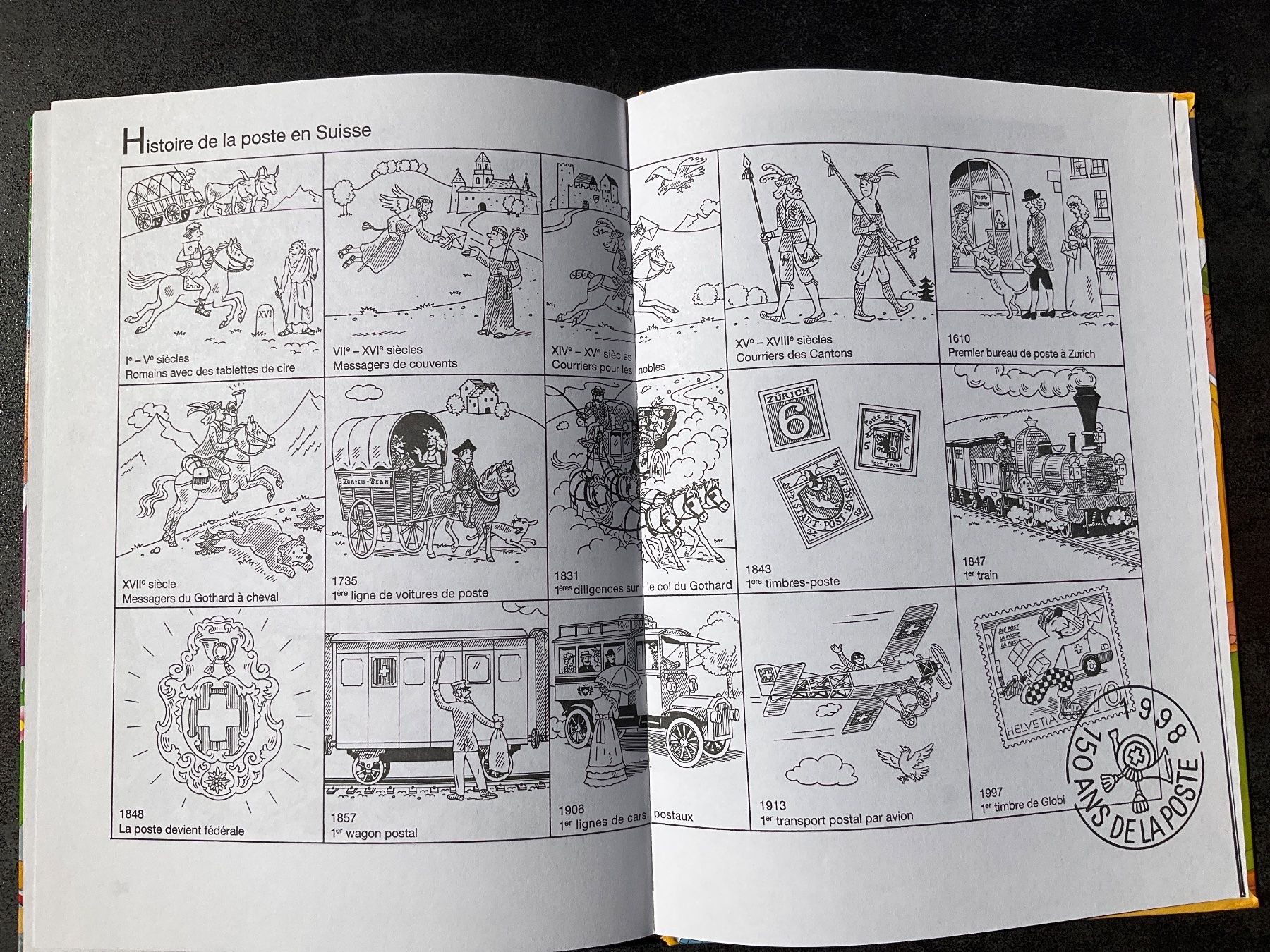 Libri: Globi Postier - Globi à la poste 1997 premier tirage – Usato da Avenches venduto da Lactobacille 6