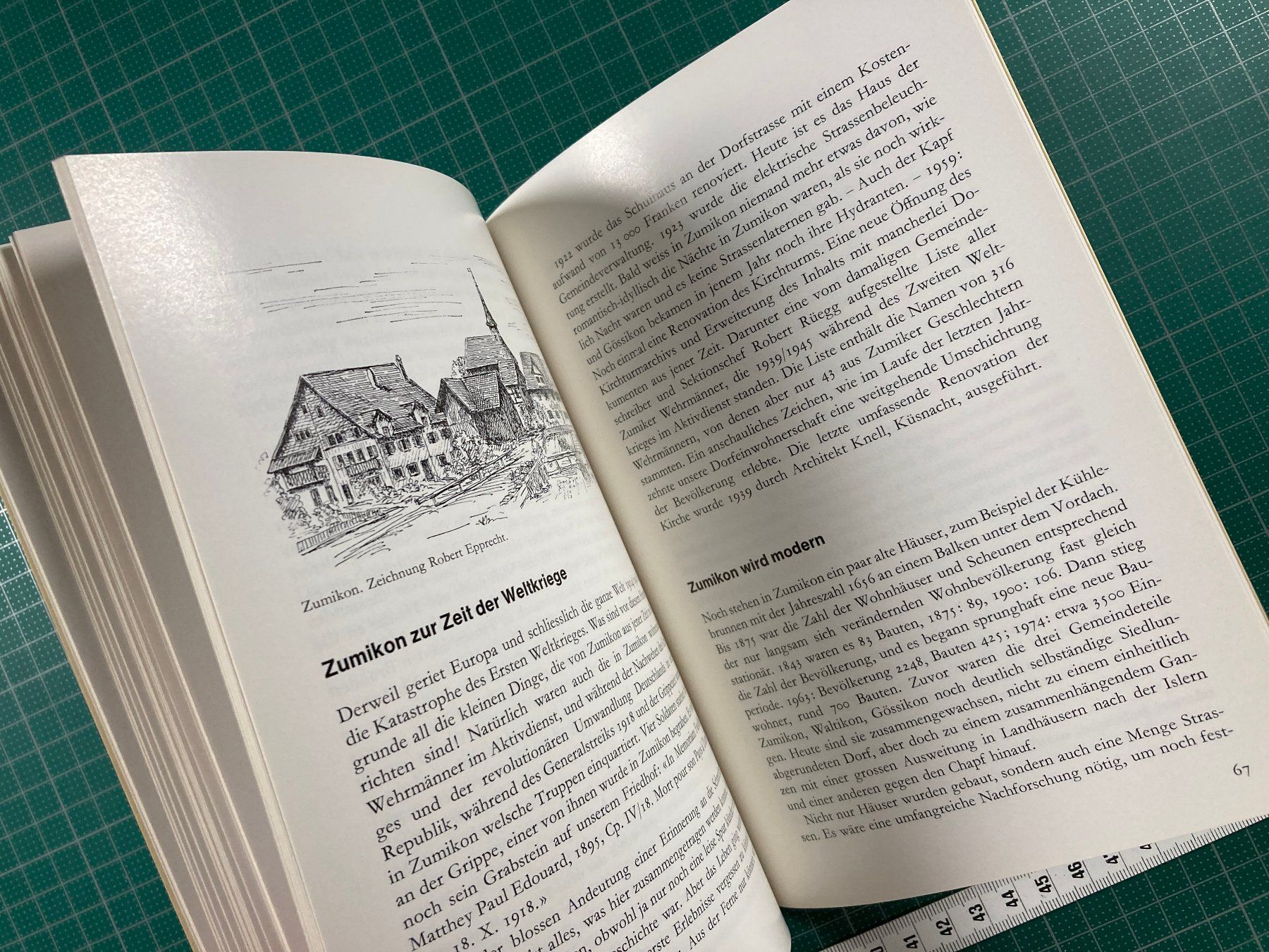 Bücher: Robert Epprecht: Aus der Geschichte von Zumikon – Gebraucht aus Lenzburg von fh1 8
