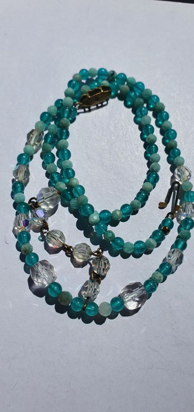Catenine: Aurora Borealis mit Amazonite und Chrysopras – Nuovo (secondo la descrizione) da Benglen venduto da Meercat3 4
