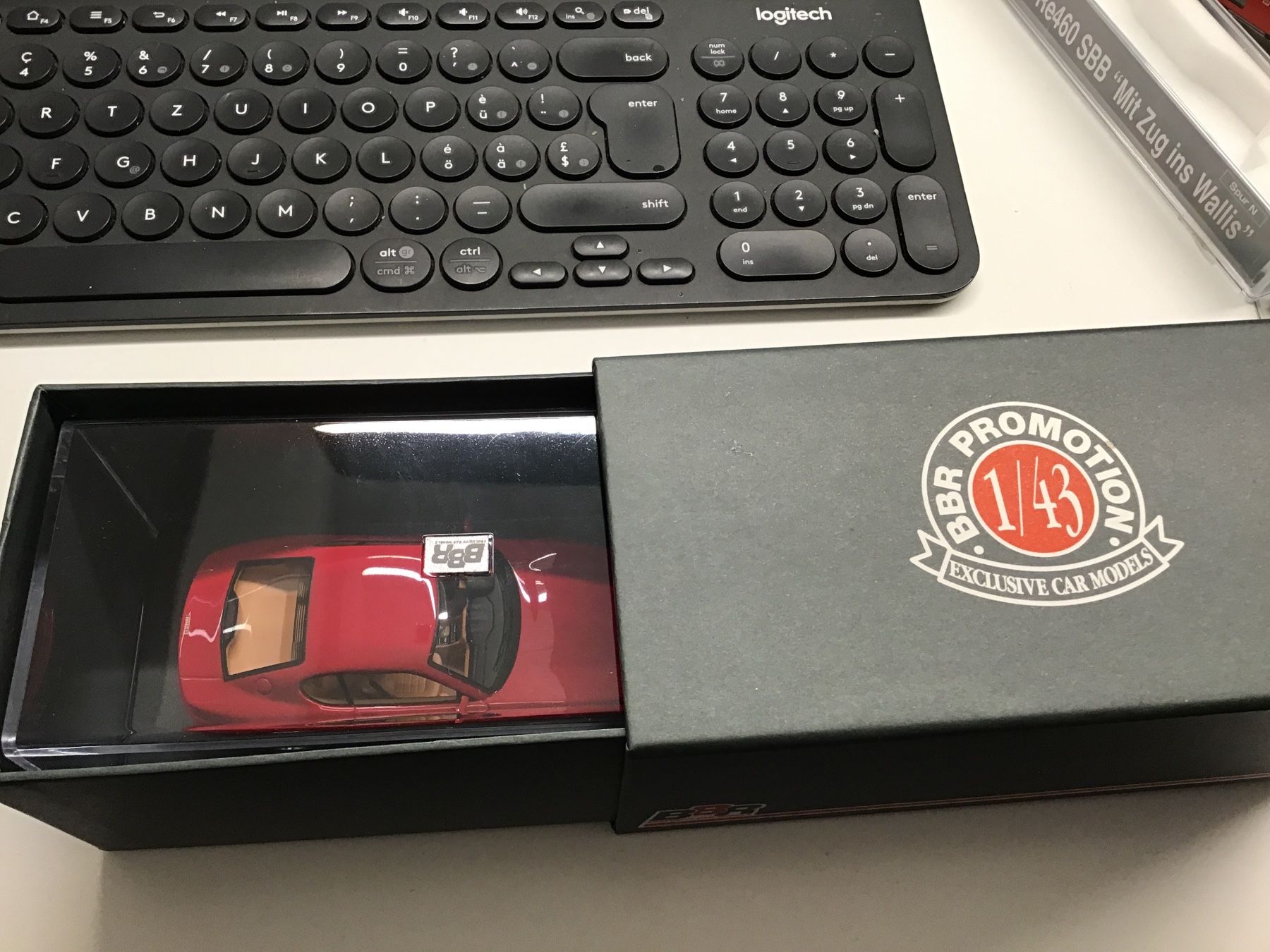 BBR Models Modellini d'auto: Ferrari 456 GT Rot, BBR 1:43 – Nuovo e nell'imballaggio originale da Männedorf venduto da Modellbau-wyss 4