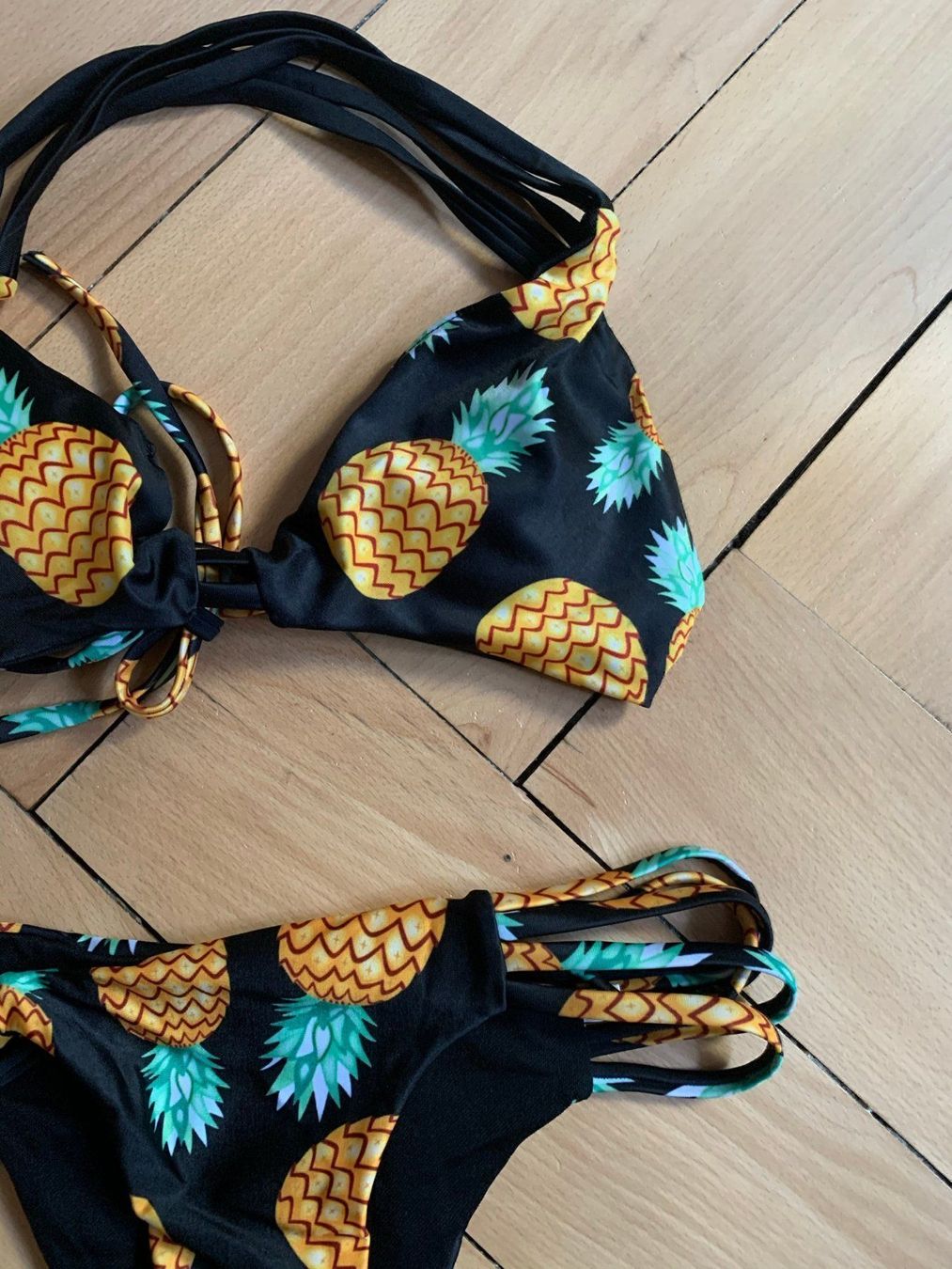 Badekleider & Bikinis: Ananas Bikini schwarz - S – Gebraucht aus Zürich von Diazaio 1