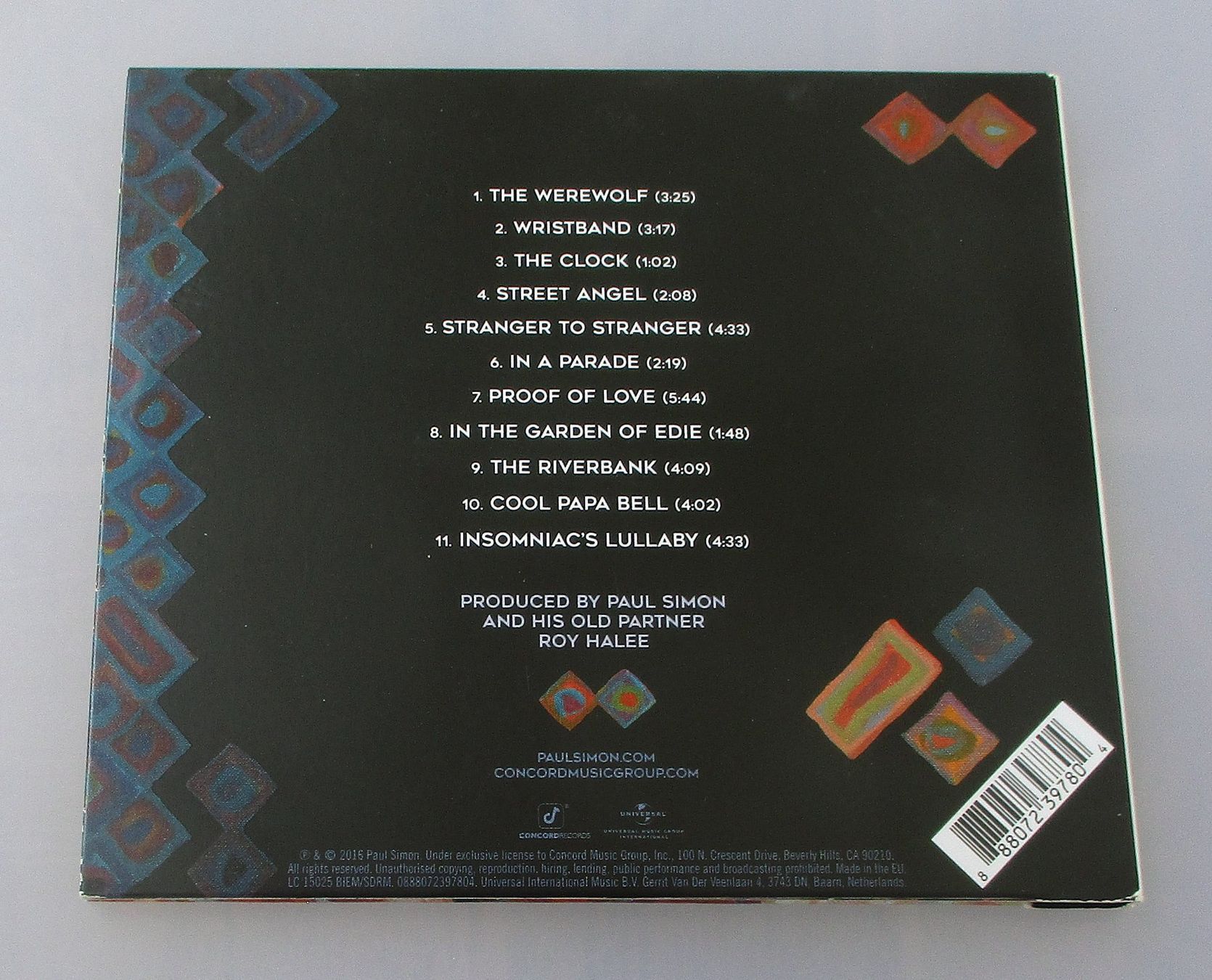 CD: PAUL SIMON - Stranger To Stranger – Usato da Wattwil venduto da Muriel11 1